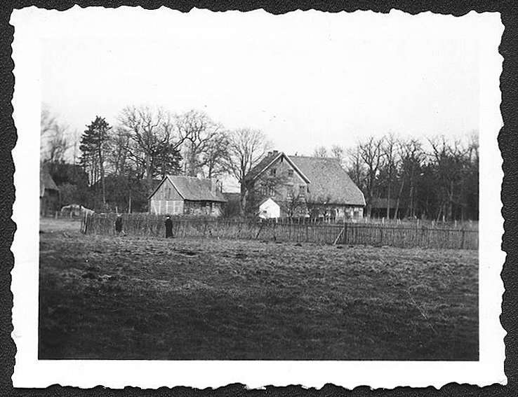 Altes Forsthaus Südansicht um 1950